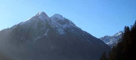 Blick vom Balkon